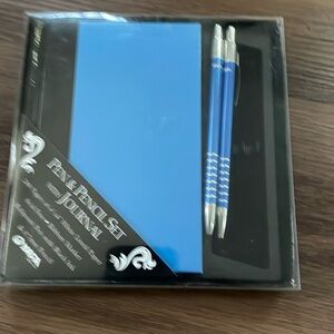 Yafa Pen & Pencil Set with Journal NWOT